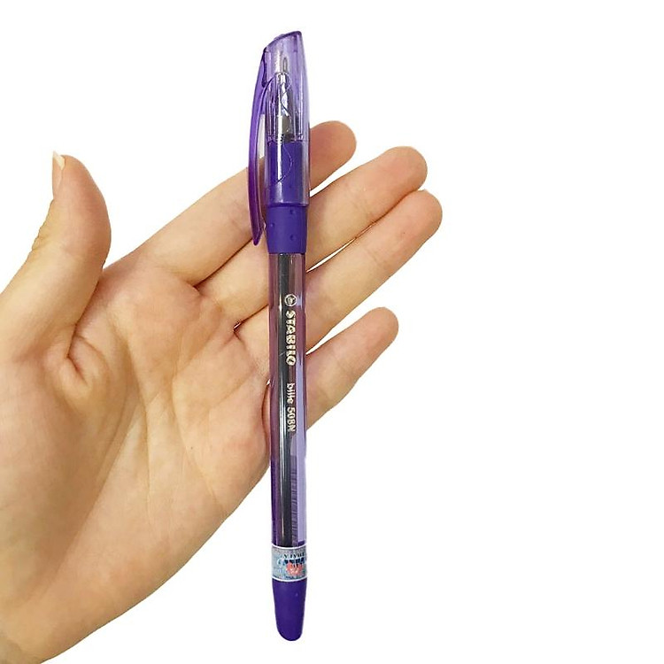 Bút Bi Stabilo 0.7mm Bille BP508NF-VL (Mực tím) - Ảnh 5