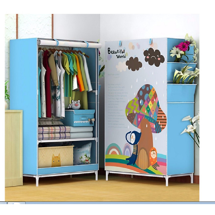 Tủ vải 3D 1 buồng