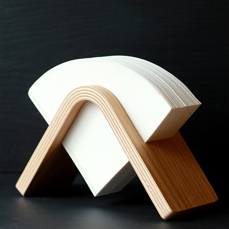 Khay đựng giấy ăn, giấy lọc cafe Joy Paper Holder màu gỗ JPH0101