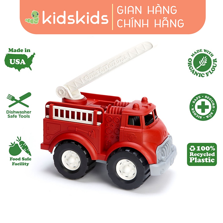 Mua Đồ Chơi Xe Cứu Hỏa Green Toys Chính hãng Giá rẻ