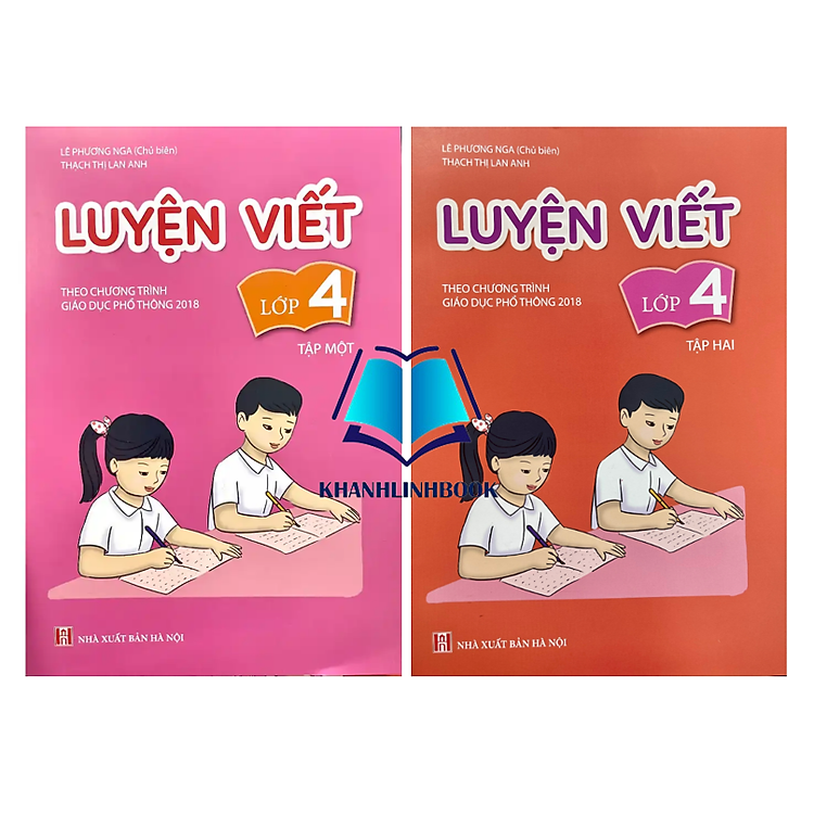 Combo Luyện Viết Lớp 4 Tập 1 + 2 (Theo Chương Trình Giáo Dục Phổ Thông 2018)