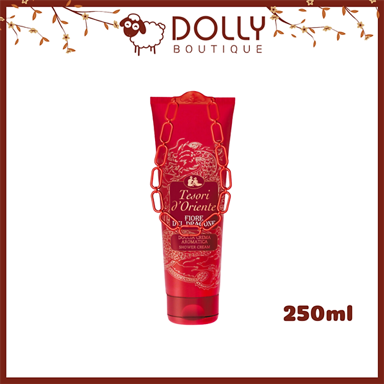 Sữa Tắm Nước Hoa Tesori D'Oriente Dragon Flower Bath Cream ( Hương Thanh Long ) - 250ml