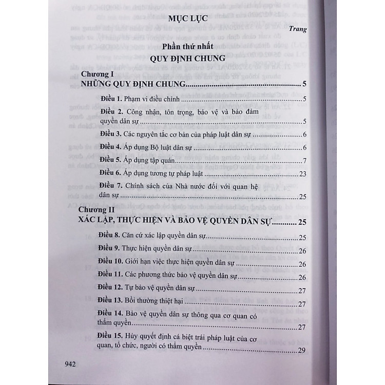 Chỉ Dẫn Tra Cứu, Áp Dụng Bộ Luật Dân Sự Năm 2015 - Ảnh 3