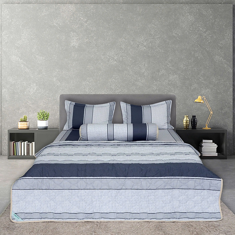 Drap lẻ Hometex cotton in hoa văn