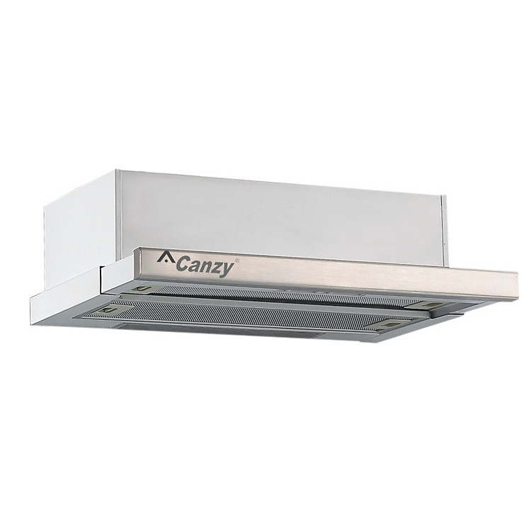 Combo Máy Hút Mùi Canzy CZ 7002 SYP + Ống bạc giảm ồn cao cấp - Hàng Chính Hãng