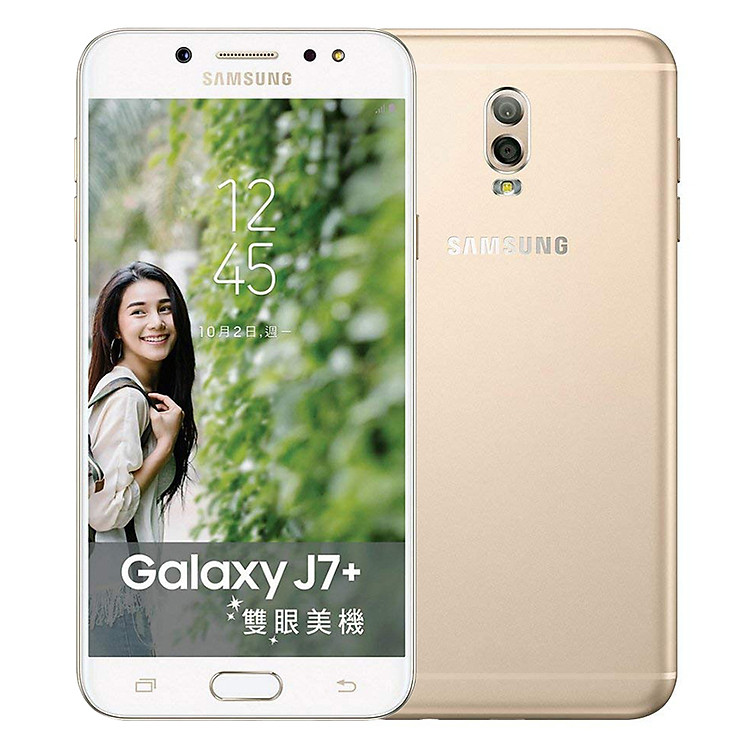 Mua Điện Thoại Samsung Galaxy J7 Plus 32GB - Quốc Tế - Vàng Đồng | Tiki