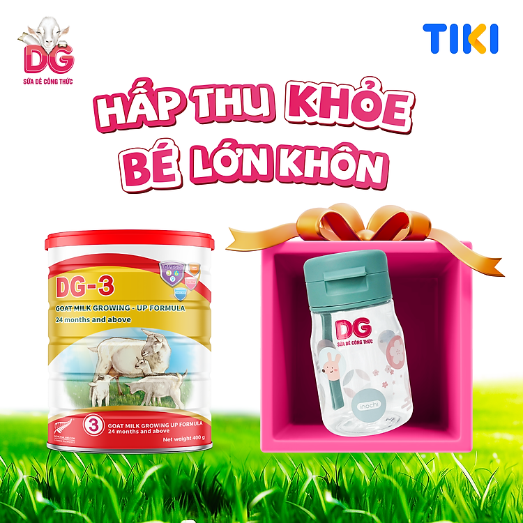 Nơi mua Sữa Dê Công Thức DG-3 400g Tiết kiệm