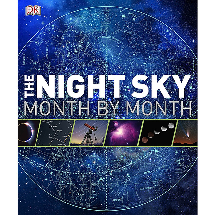 Sách The Night Sky Month By Month