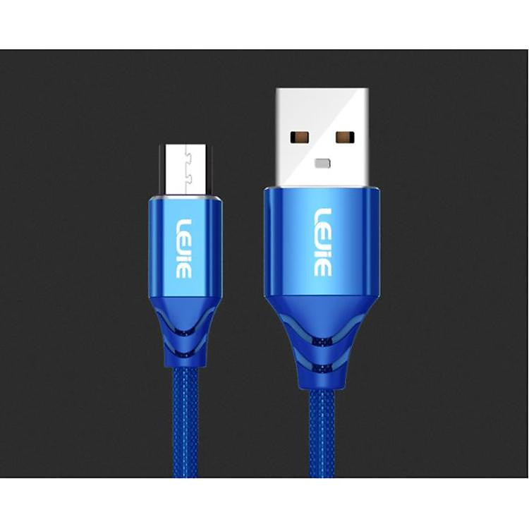 Cáp Sạc Và Truyền Dữ Liệu Micro USB Android Lejie