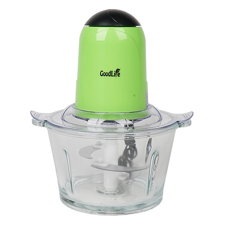 Máy Xay Thịt Cối Thủy Tinh Goodlife GL02 (1.8L) - Xanh - Hàng chính hãng