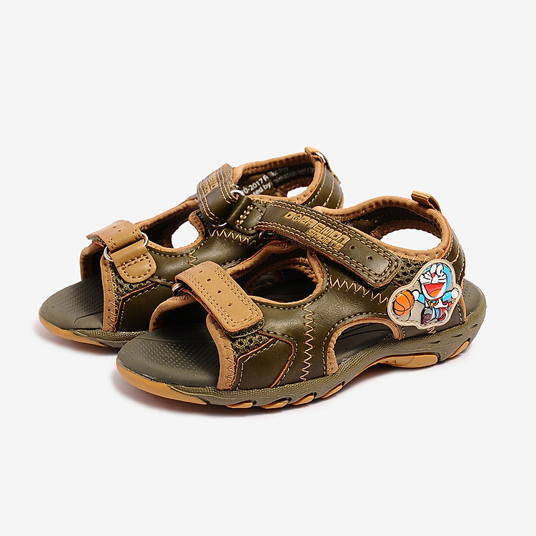 Giày Sandal TPR Bé Trai Doraemon Biti's Việt Nam DTB062522REU - Xanh Rêu
