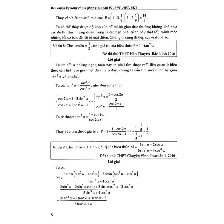 Rèn Luyện Kỹ Năng - Chinh Phục Giải Toán Phương Trình, Bất Phương Trình, Hệ Phương Trình, Bất Đẳng Thức - Ảnh 5