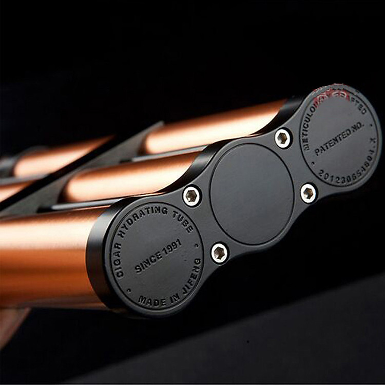 Ống Đựng Xì Gà Ba Điếu Bằng Kim Loại - Ảnh 5