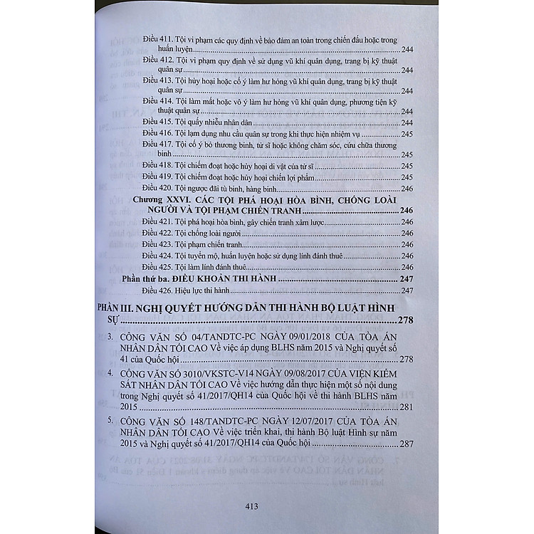 Bộ Luật Hình Sự Năm 2015 (Sửa Đổi, Bổ Sung Năm 2017, 2025) - Ảnh 7