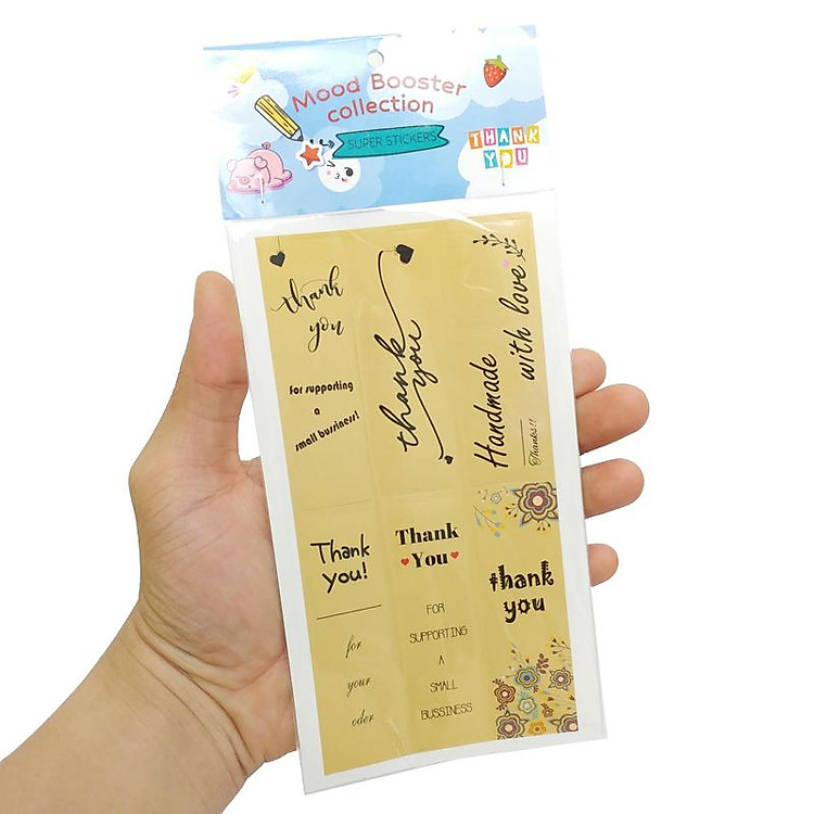 Sticker Cảm Ơn - Teenage CTE-039 (10 tờ) - Ảnh 6