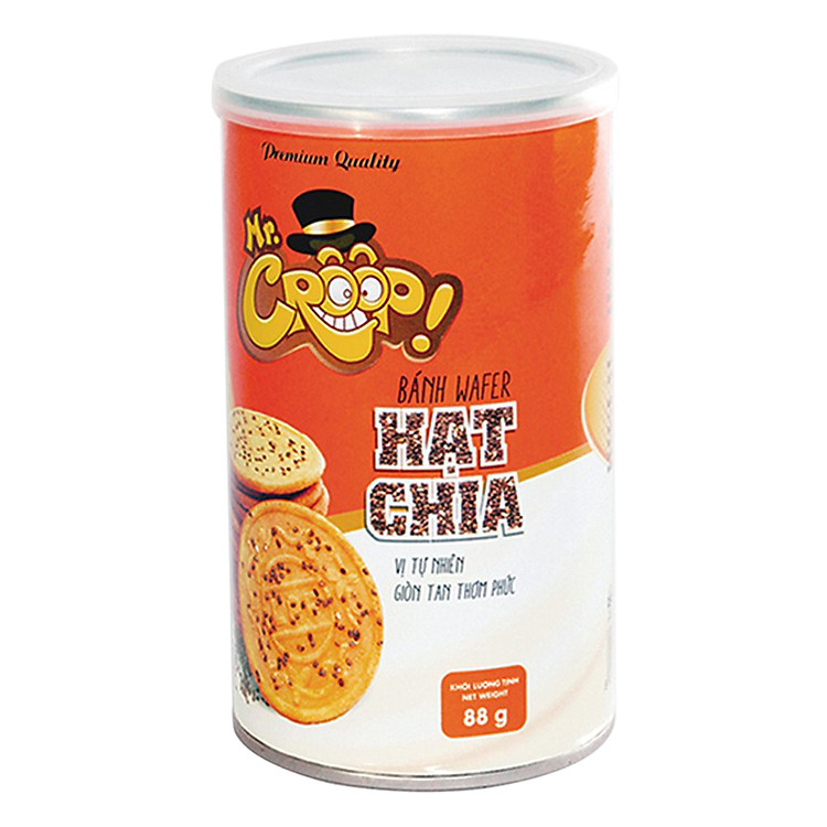 Bánh wafer Côôp Hạt Chia 88g