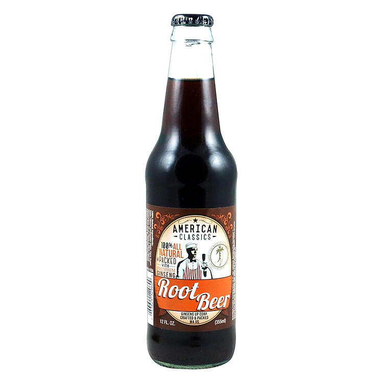 Nước Ngọt Có Ga Ginseng Up Root Beer (355ml)