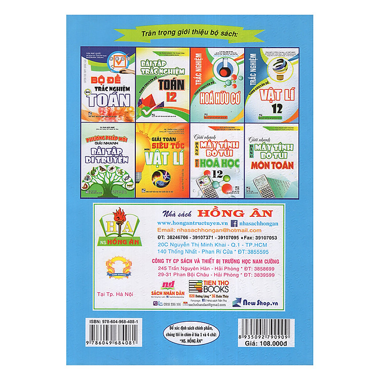 1800 Câu Hỏi Trắc Nghiệm Môn Toán Luyện Thi THPT Quốc Gia - Ảnh 2