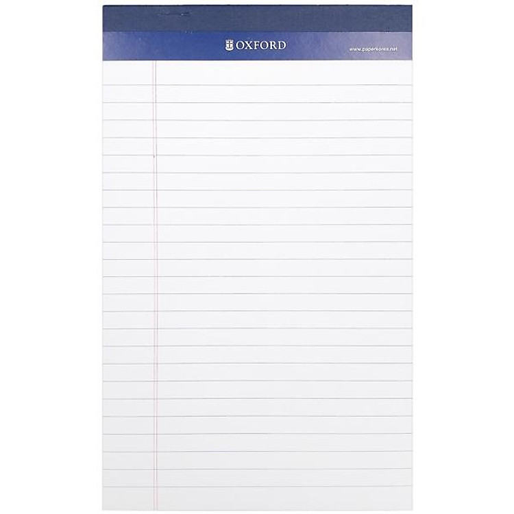 Sổ Legal Pad A5 (40 trang) – Oxford A12