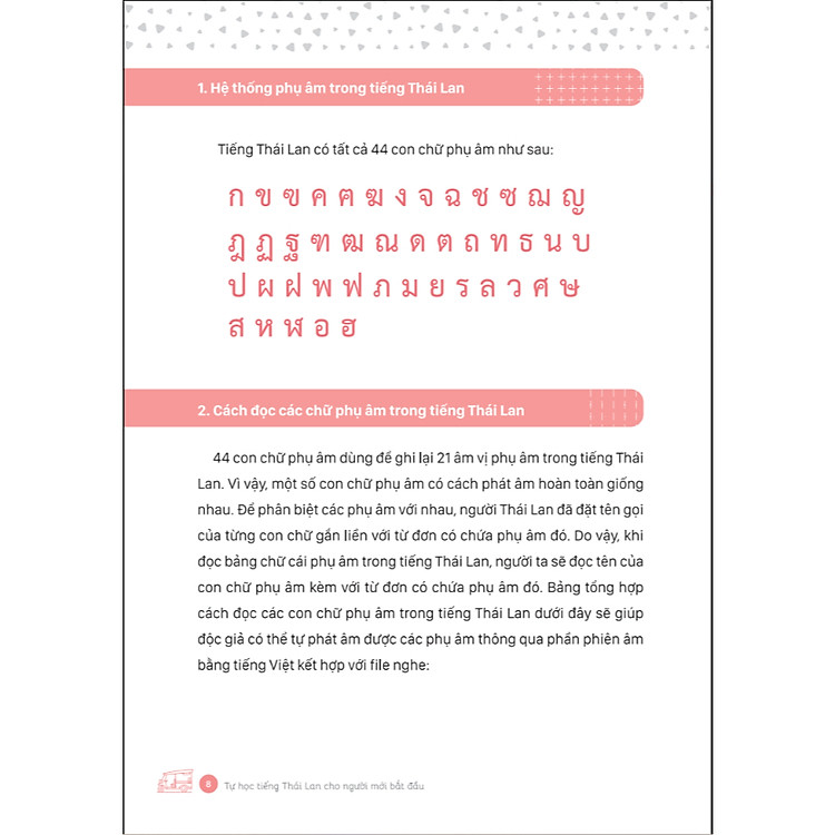Tự Học Tiếng Thái Lan Cho Người Mới Bắt Đầu - Ảnh 2