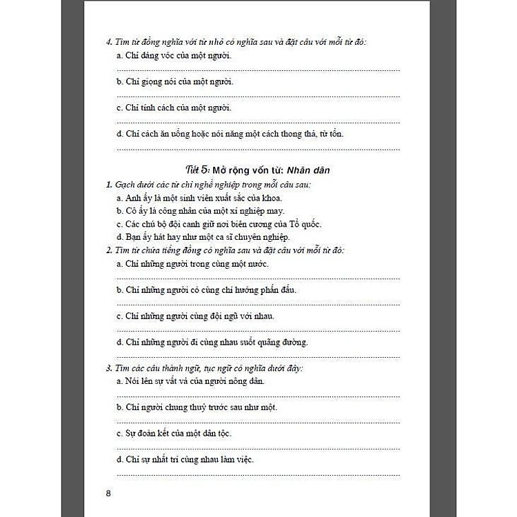 Phát Triển Và Nâng Cao Tiếng Việt Lớp 5 - Ảnh 3
