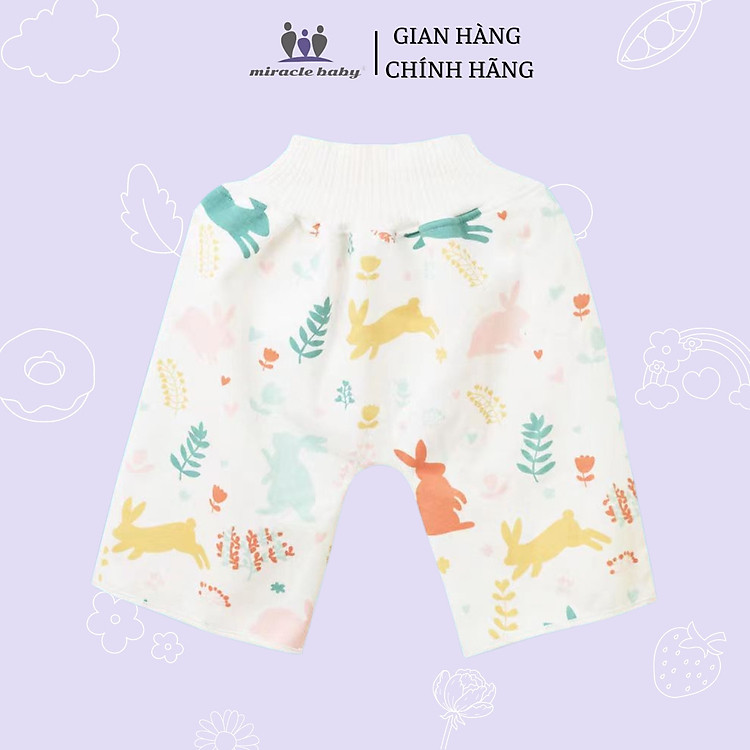 Mua Quần bỏ tả Miraclebaby cho bé 6-12 tháng Ưu đãi