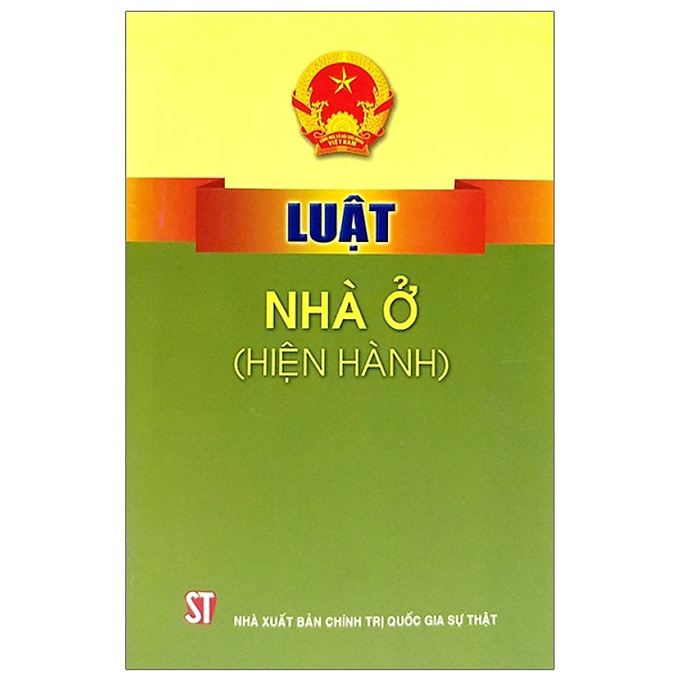 Sách Luật Nhà Ở (Hiện Hành) - Tái Bản 2020