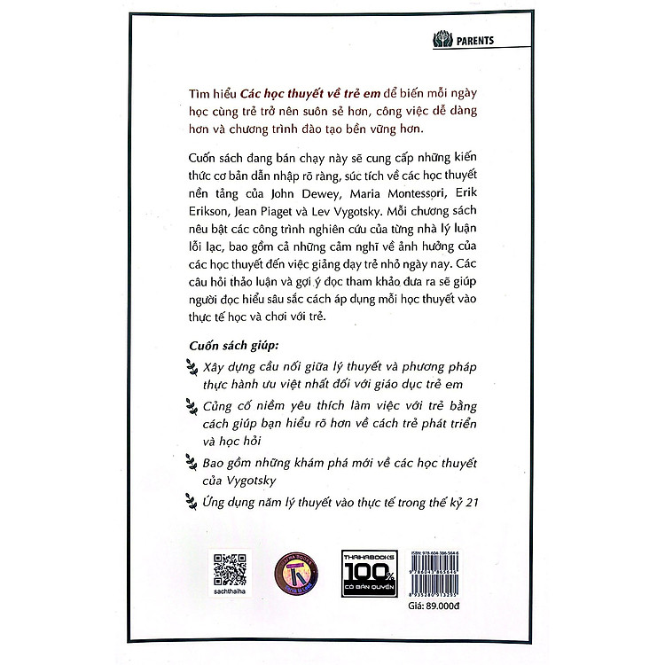 Các Lý Thuyết Về Trẻ Em Của Dewey, Montessori, Erikson, Piaget Và Vygotsky (Tái Bản 2023) - Ảnh 2