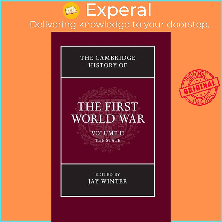 Sách - The Cambridge History of the First World War by Jay Winter (UK edition, hardcover)