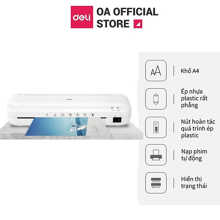 Máy Ép Nhựa Dẻo Deli E2132