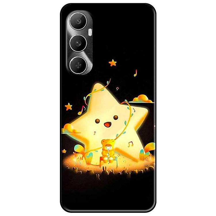 Ốp lưng cho Realme 9i - Realme 10 - C11 2021 - C65 4G - C67 - C20 - Poco X6 5G - Sao Vàng May Mắn - Hàng Chính Hãng