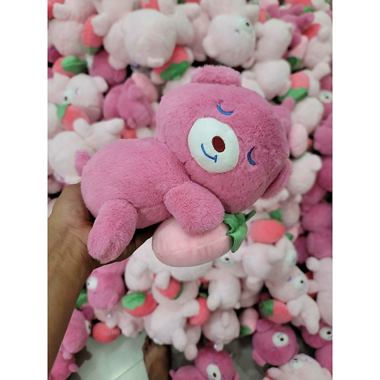 Mua Gấu dâu Lotso 20cm dễ thương Chính hãng Ưu đãi - Hình ảnh 5