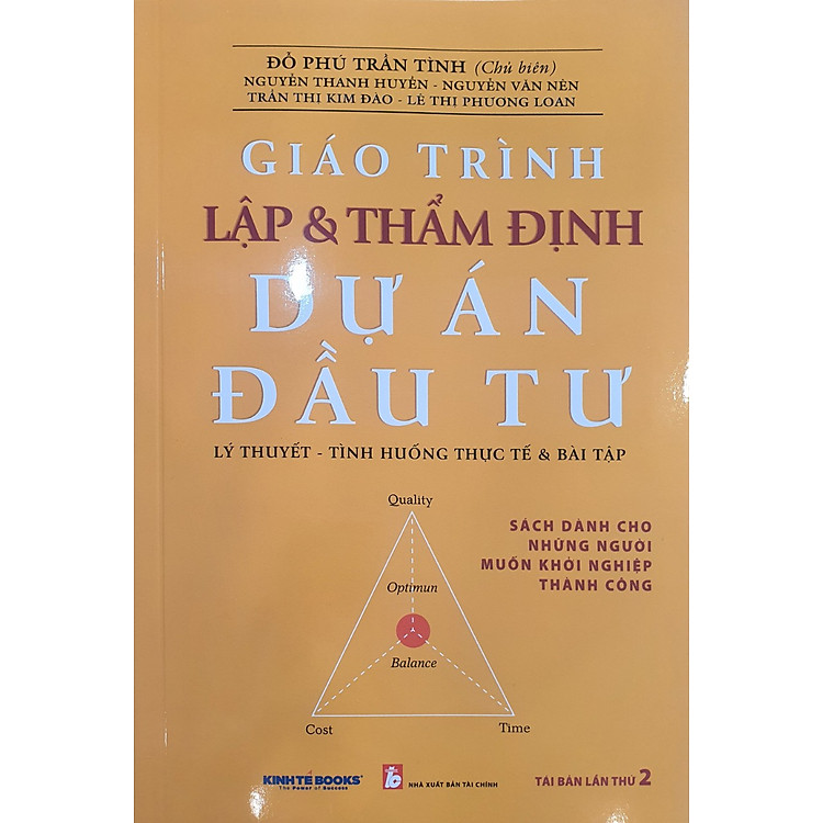 GIÁO TRÌNH LẬP VÀ THẨM ĐỊNH DỰ ÁN ĐẦU TƯ (TBL2) - Ảnh 2
