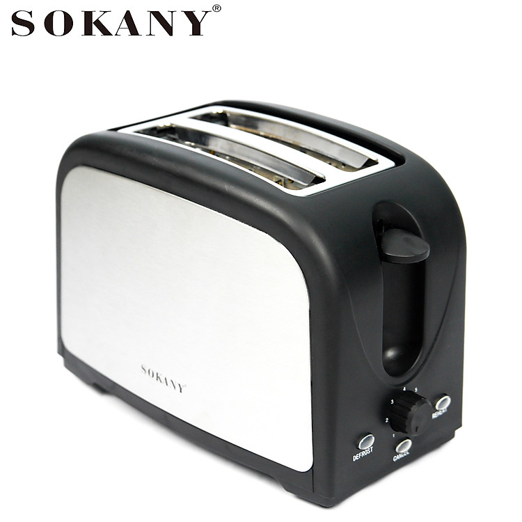 Máy nướng bánh mỳ sandwich SOKANY HJT 008s , 800W - Hàng chính hãng