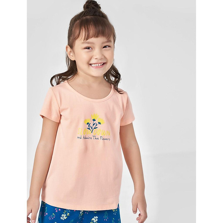 Bộ mặc nhà cho bé gái 1LS20S003 Canifa