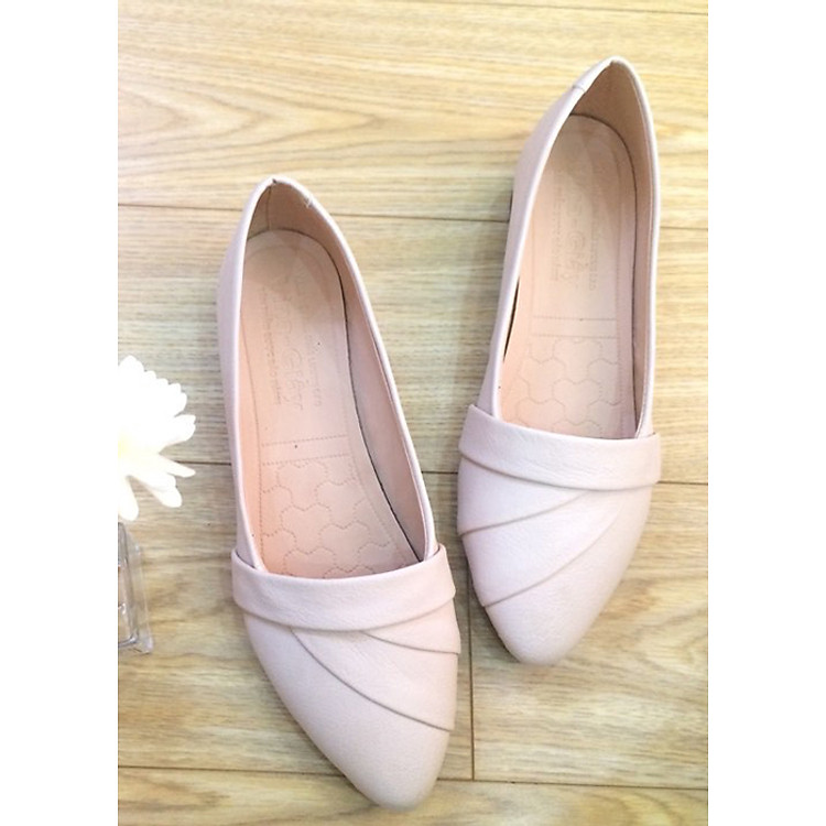 Giày Búp Bê Hàng VNXK, Da Lì Cao Cấp Siêu Bền Be