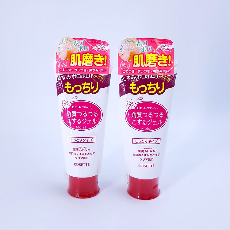 Combo 2 tẩy tế bào chết dành cho da khô Rosette Gommage Moist