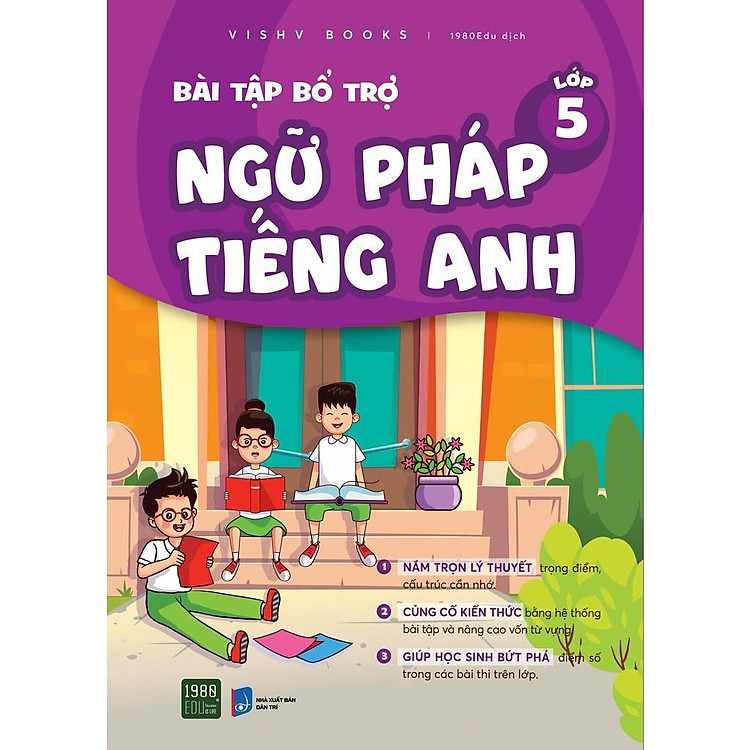 Mua tại Newshop: Bài Tập Bổ Trợ Ngữ Pháp Tiếng Anh Lớp 5