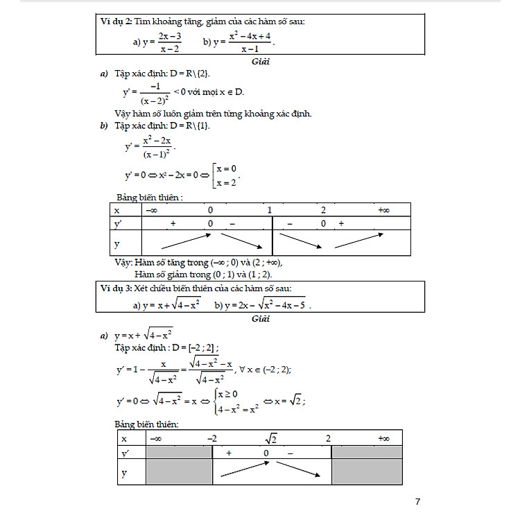 Kĩ Thuật Giải Nhanh Bài Toán Giải Tích 12 - Ảnh 3
