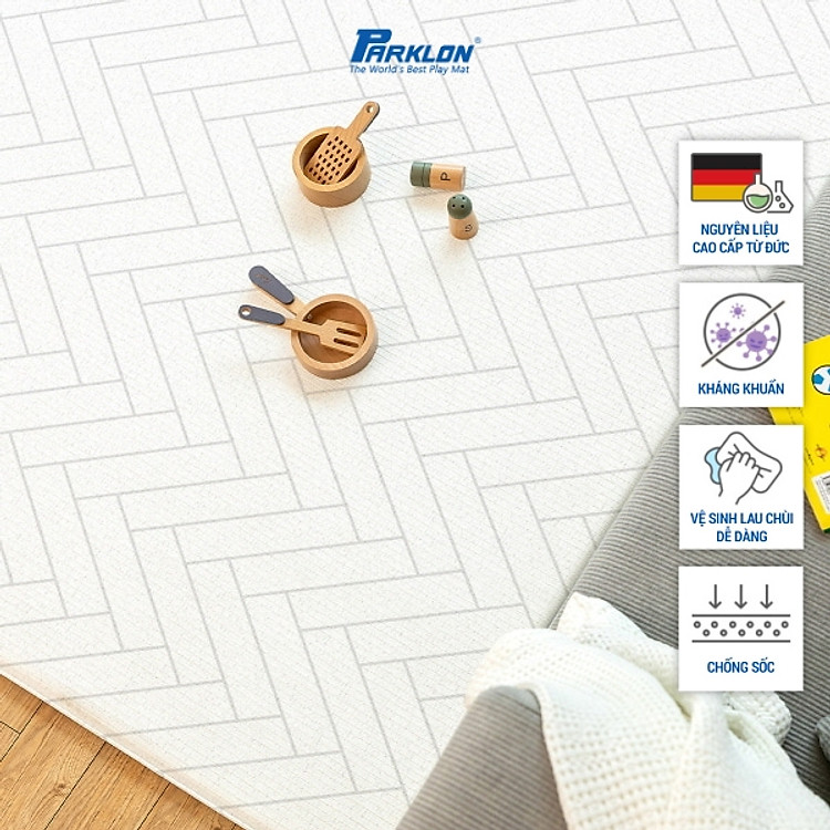Mua Thảm Em Bé Parklon Đan Xương Cá Cao Cấp Chính hãng Ưu đãi - Hình ảnh 3