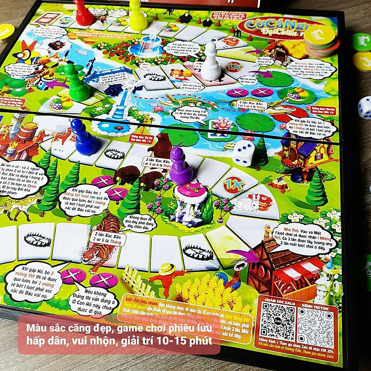 Cờ Cá Ngựa Đại Chiến Nam Châm Chính hãng Giá tốt - Hình ảnh 4