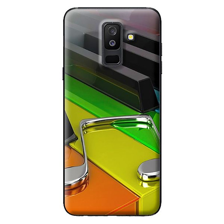 Ốp lưng cho Samsung Galaxy A6 Plus 2018 nốt nhạc 1 - Hàng chính hãng