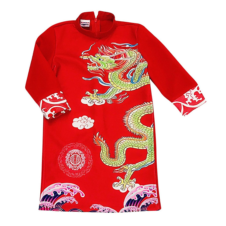 Áo Dài Bé Trai Rồng Việt Bonchop