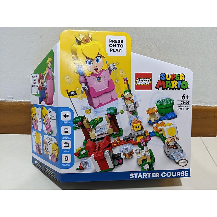 Lego Super Mario 71403 Adventures with Peach Chính hãng Giá tốt - Hình ảnh 3