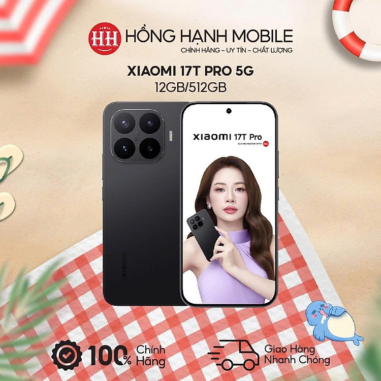 Điện Thoại Xiaomi 17T Pro 5G 12GB/512GB - Hàng Chính Hãng