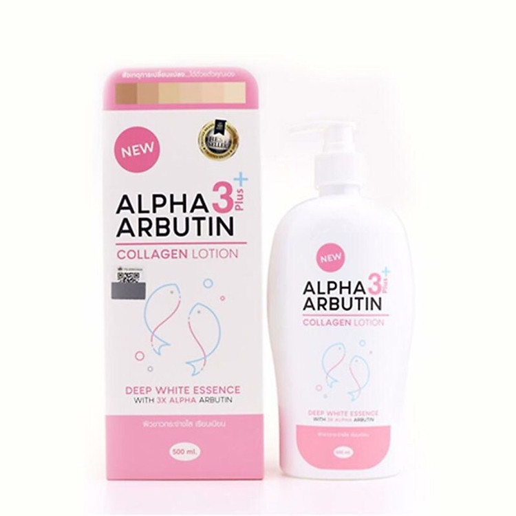 SỮA DƯỠNG TRẮNG BODY ALPHA ARBUTIN COLLAGEN LOTION 500ML