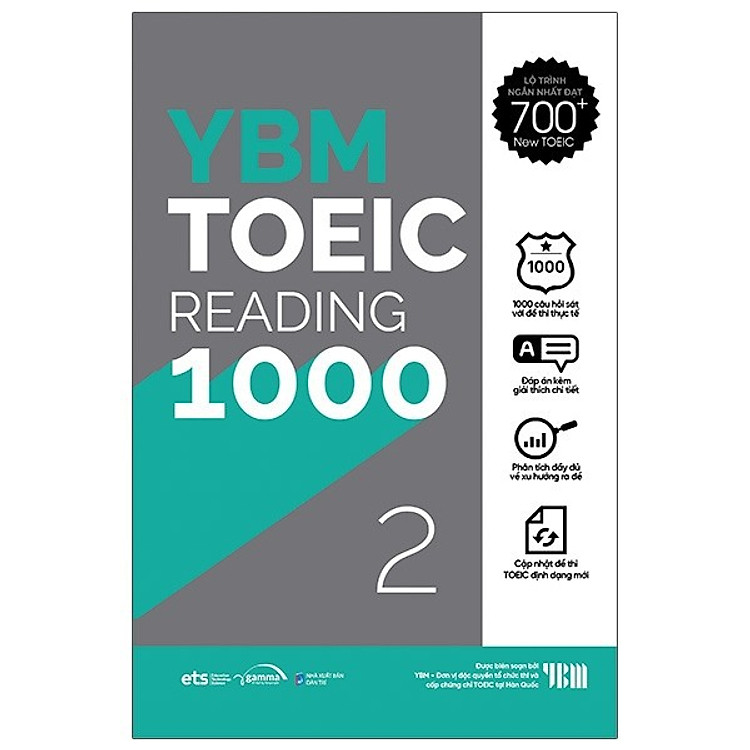 YBM Actual Toeic Reading 1000 – Vol 2