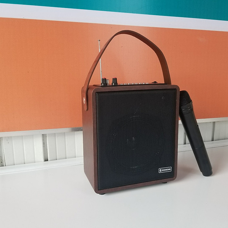 Loa trợ giảng A061 kèm 1 mic ko dây có dây đeo-hàng chính hãng