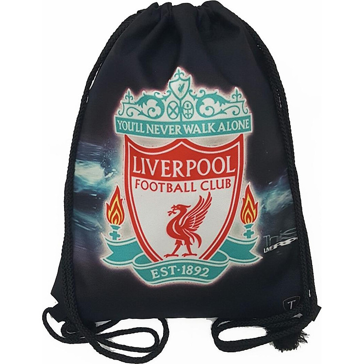 Balo dây rút Football TROY FB in logo câu lạc bộ bóng đá Liverpool