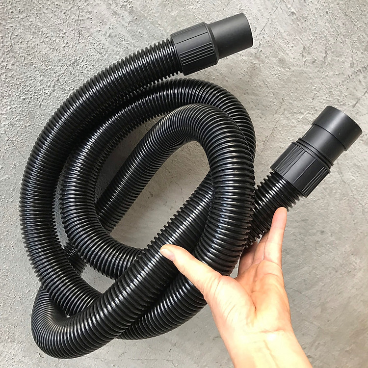 Ống hút gân nhựa cho Máy hút bụi Công Nghiệp phi 40mm + Đầu ống hút cho máy hút bụi